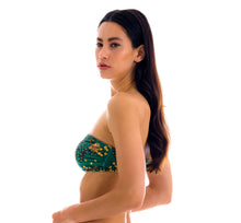 Charger l'image dans la galerie, Image 08: Rio De Sol Haut Top Roar-Green Bandeau-Reto
