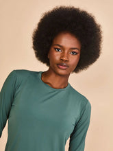 Charger l'image dans la galerie, Image 04: Uv Line T-Shirt Longsleeve Fem New Fit Textura Verde Jade Upf50+
