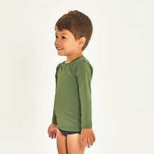 Charger l'image dans la galerie, Image 02: Uv Line T-Shirt Longsleeve Baby Verde Militar Upf50+
