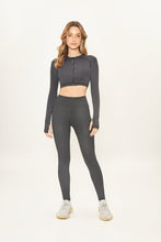 Charger l'image dans la galerie, Image 04: Uv Line Fitness Bas Legging Fit Aspen Black Upf50+
