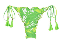 Charger l'image dans la galerie, Product Front: Rio De Sol Bas Bottom Green-Palms Frufru-Fio
