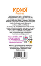 Charger l'image dans la galerie, Product Back: Tevi Monoi Oils Monoi Gourmand Ananas 120Ml
