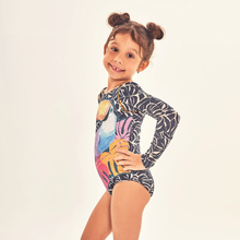 Charger l'image dans la galerie, Image 02: Uv Line Une Pièce Fille Swimsuit Girl Tucano Upf50+
