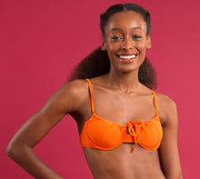Charger l'image dans la galerie, Image 09: Rio De Sol Haut Top Dots-Orange Balconet-Tie
