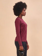 Charger l'image dans la galerie, Image 02: Uv Line T-Shirt Longsleeve Uvpro Vermelho Quimado Upf50+
