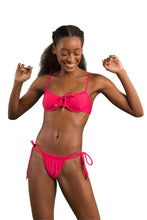 Charger l'image dans la galerie, Image 04: Rio De Sol Haut Top Dots-Virtual-Pink Balconet-Tie
