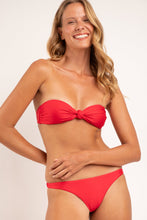 Charger l'image dans la galerie, Image 06: Rio De Sol Haut Top Microfibra-Chic-Red Bandeau-Joy

