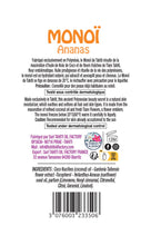 Charger l'image dans la galerie, Product Back: Tevi Monoi Oils Monoi Gourmand Ananas 120Ml

