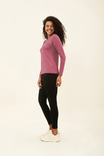 Charger l&#39;image dans la galerie, Camiseta Uvpro Br ML Malva UPF50+
