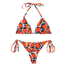 Charger l'image dans la galerie, Product Front: Rio De Sol Ensemble Set Amore-Red Tri-Inv Cheeky-Tie
