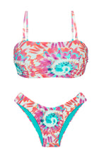 Charger l'image dans la galerie, Product Front: Rio De Sol Ensemble Set Splash Bandeau-Reto Highleg
