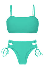 Charger l'image dans la galerie, Product Front: Rio De Sol Ensemble Set Opal Bandeau-Reto Madrid
