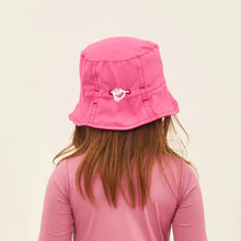 Charger l'image dans la galerie, Model Back: Uv Line Bob Hat Napoli Basic Kids Nac Inf Pink Upf50+

