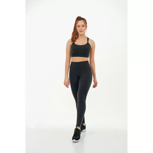 Charger l'image dans la galerie, Image 04: Alto Giro Fitness Bas Legging Supplex Ziper Barra Preto
