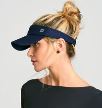 Charger l'image dans la galerie, Image 07: Uv Line Visière Visor Athletic Dry Fem Navy Blue Upf50+
