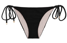 Charger l'image dans la galerie, Product Front: Rio De Sol Bas Bottom Shimmer-Black Ibiza-Comfy

