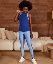 Charger l'image dans la galerie, Image 03: Alto Giro Fitness Haut Regata Skin Fit Alcas Duplas Azul Sodalite
