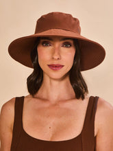 Charger l'image dans la galerie, Gallery: Uv Line Chapeau Souple/Capeline Lyon Conhaque Upf50+
