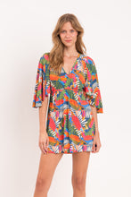 Charger l'image dans la galerie, Model Front: Rio De Sol Mini Dress Jungle Mini Dress
