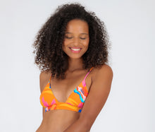 Charger l'image dans la galerie, Gallery: Rio De Sol Haut Top Orange-Bloom Tri-Cos
