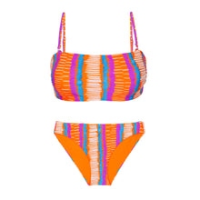 Charger l'image dans la galerie, Product Front: Rio De Sol Ensemble Set Stripes Bandeau-Reto Essential-Comfy
