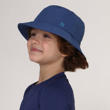 Charger l'image dans la galerie, Image 02: Uv Line Bob Hat Basic Kids Inf Navy Blue Upf50+
