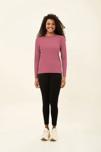 Camiseta Uvpro Br ML Malva UPF50+