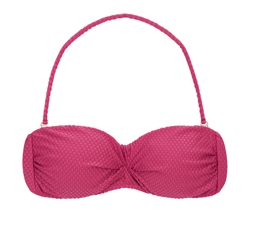 Product Front: Rio De Sol Haut Top Cloque Lichia Bandeau