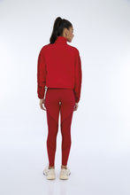 Charger l&#39;image dans la galerie, Image 04: Alto Giro Fitness Haut Jaqueta Techno Taslon Com Bolsos Vermelho Haute Red

