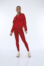 Charger l&#39;image dans la galerie, Image 08: Alto Giro Fitness Haut Jaqueta Techno Taslon Com Bolsos Vermelho Haute Red
