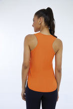 Charger l&#39;image dans la galerie, Model Back: Alto Giro Fitness Haut Regata Skin Fit Inspiracional Laranja Orangeade

