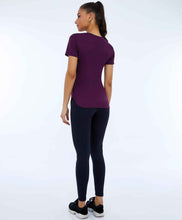 Charger l&#39;image dans la galerie, Image 04: Alto Giro Fitness Haut T-Shirt Skin Fit Inspiracionais Roxo
