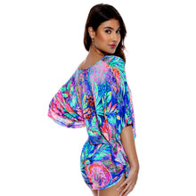 Load image into Gallery viewer, Cabana V Neck Dress Multicolor
