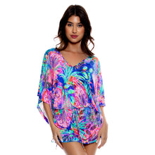 Charger l&#39;image dans la galerie, Cabana V Neck Dress Multicolor
