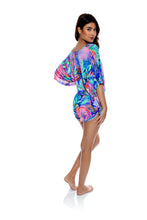 Load image into Gallery viewer, Cabana V Neck Dress Multicolor
