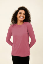 Charger l&#39;image dans la galerie, Camiseta Uvpro Br ML Malva UPF50+
