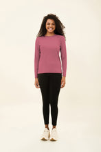 Charger l&#39;image dans la galerie, Camiseta Uvpro Br ML Malva UPF50+
