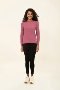 Camiseta Uvpro Br ML Malva UPF50+