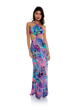 Charger l&#39;image dans la galerie, Cut Out Long Dress Multicolor
