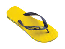 Charger l&#39;image dans la galerie, Model Front: Havaianas Tongs Brasil Logo Citrus Yellow
