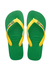 Havaianas Brasil Logo Green