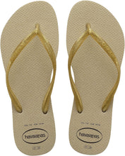 Charger l&#39;image dans la galerie, Model Front: Havaianas Tongs Havaianas Slim Gloss Areia
