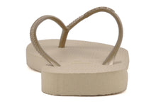 Charger l&#39;image dans la galerie, Product Back: Havaianas Tongs Slim Sand Grey/Light Golden

