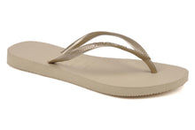 Charger l&#39;image dans la galerie, Image 07: Havaianas Tongs Slim Sand Grey/Light Golden
