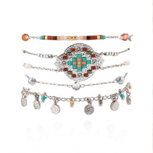 Charger l&#39;image dans la galerie, Product Front: Hipanema Bracelet Cuff Goldville Silver Hipanema
