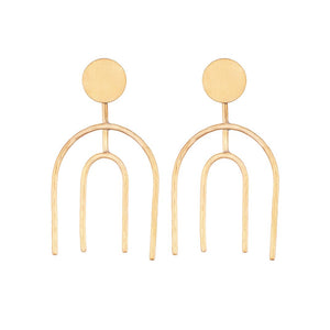 Product Front: Hipanema Boucles D'oreille Earrings Kaldera Gold Hipenema