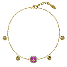 Charger l&#39;image dans la galerie, Model Front: Hipanema Bracelet Joyful Purple Hipanema
