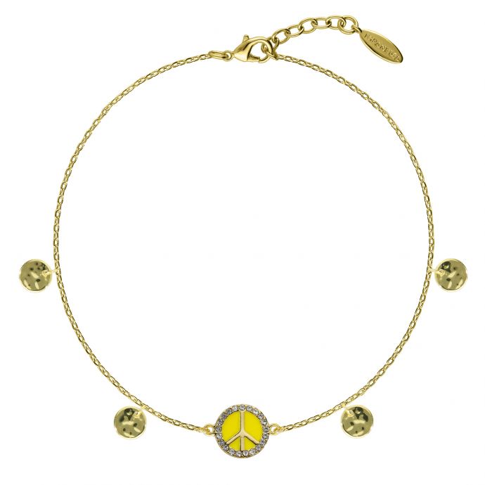 Model Front: Hipanema Bracelet Joyful Yellow Hipanema