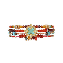 Charger l&#39;image dans la galerie, Product Front: Hipanema Bracelet Metaphor Turquoise Hipanema

