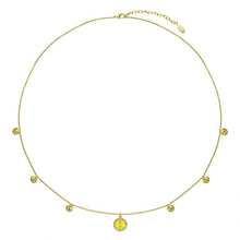 Charger l&#39;image dans la galerie, Model Front: Hipanema Collier Serenity Yellow Hipanema
